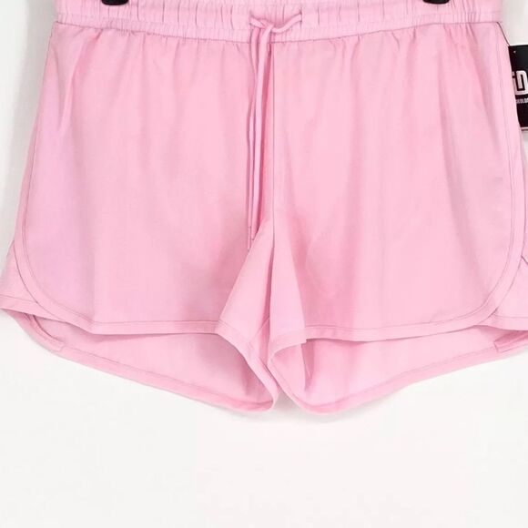 ID Ideology Women's Drawstring Running Shorts- Pink Shorts Heart Pink Size 2XL - Picture 6 of 13